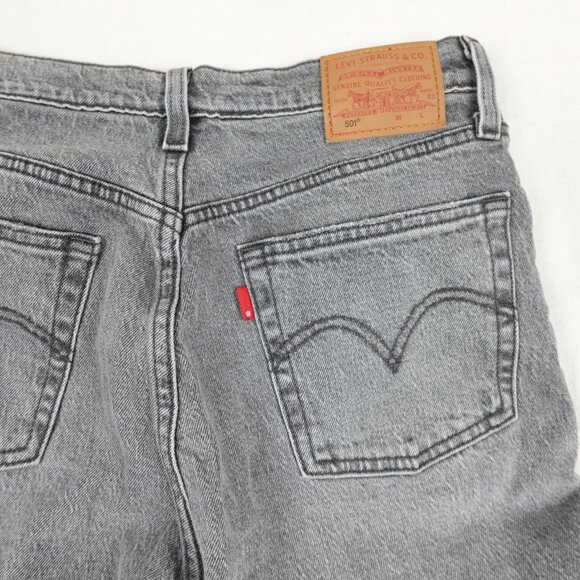Levi's Premium 501 Jeans Women's 27x26 (29x26 Actual) High Rise Straight Leg - Picture 9 of 13